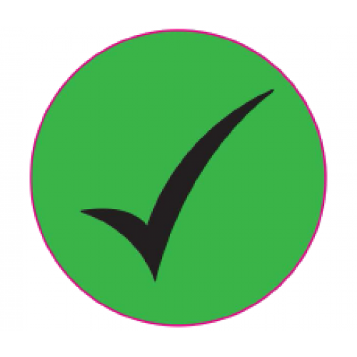 Quality Inspection 'Green Tick' Labels